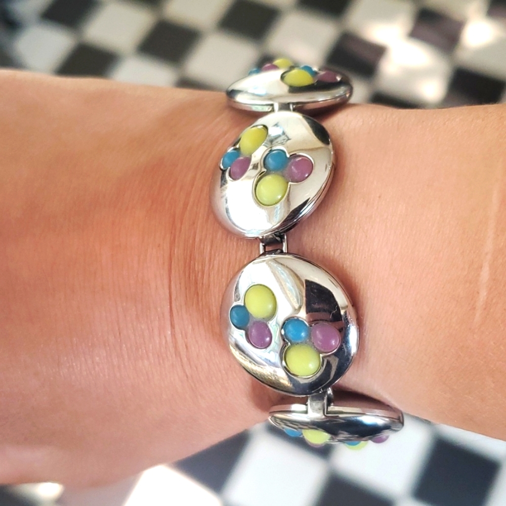Bijoux Swatch Stainless Steel Necklace and Bracelet set - Picture 8 of 9